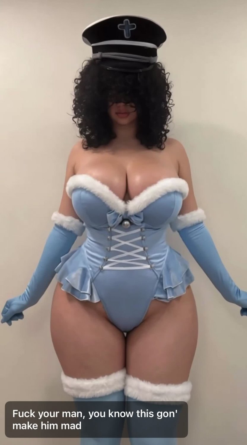 thick curly headed latina with HUGE TITS cosplays your favorite characters and MORE