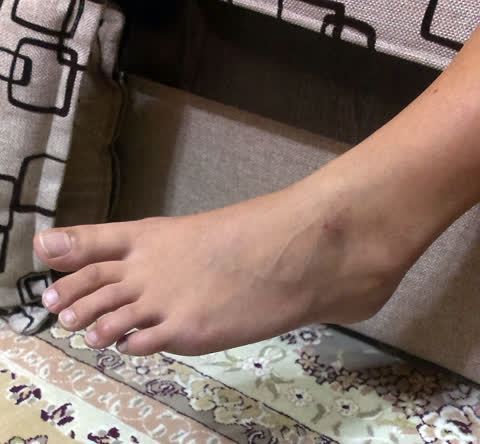 عکس سکسی هدی جون ♥ مخصوص علاقه مندان به پا ♥