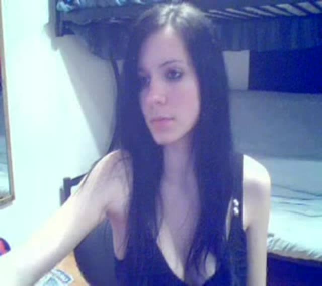 Sexy teen webcam strip to music