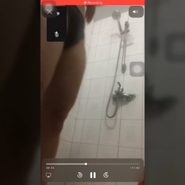 تماس تصویری بدن نمایی دختر ایرانی تو حمام