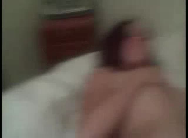 Skinny pale chick fucked in both her holes