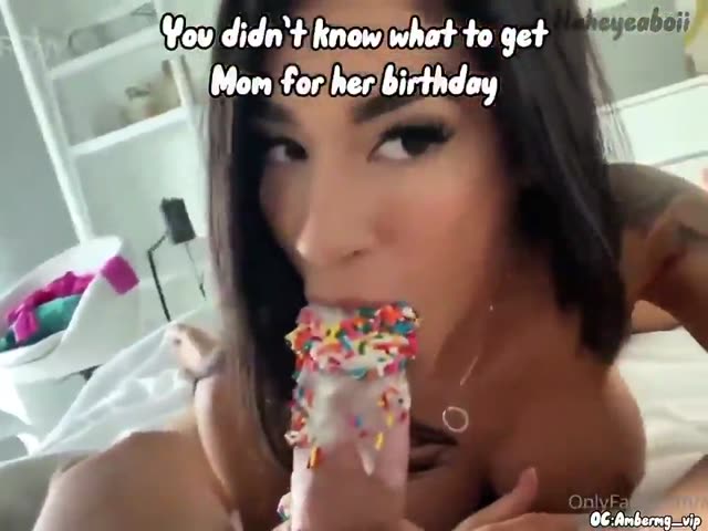 My Repressed Church Mom Stopped Pretending On Her Birthday When I Brought Her A Frosted Sprinkled Homemade Treat And She Dropped To Her Knees To Clean It All Off · klENkPNq