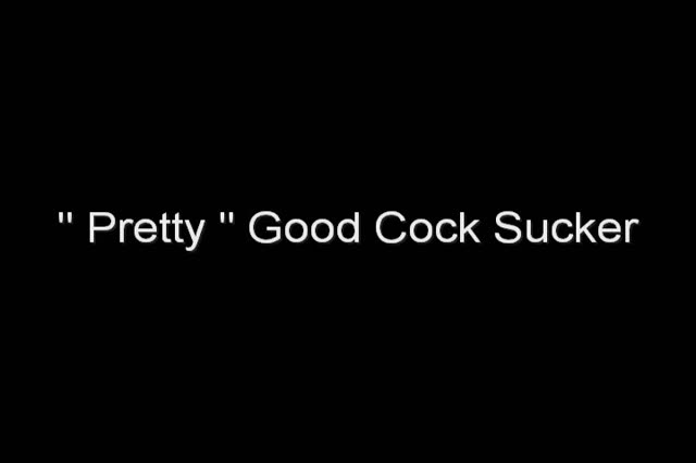 Leah is a very good cock sucker
