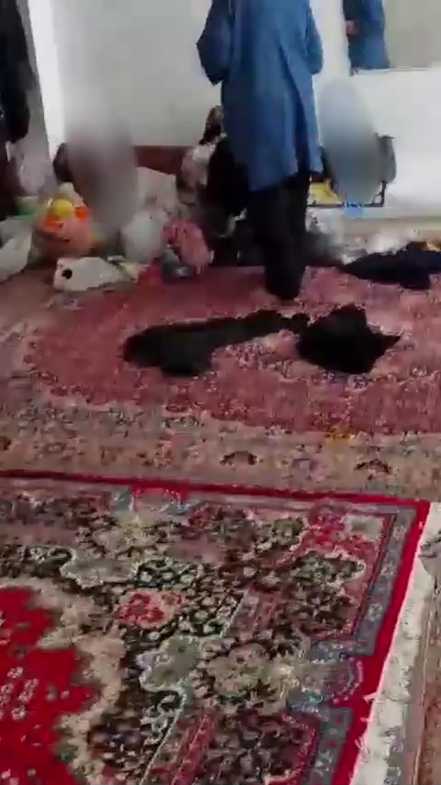 مخفی از زن مسن ایرانی