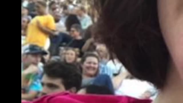 Me and some slut after the concert