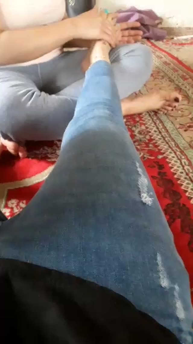 ماساژ پا از میس ایرانی