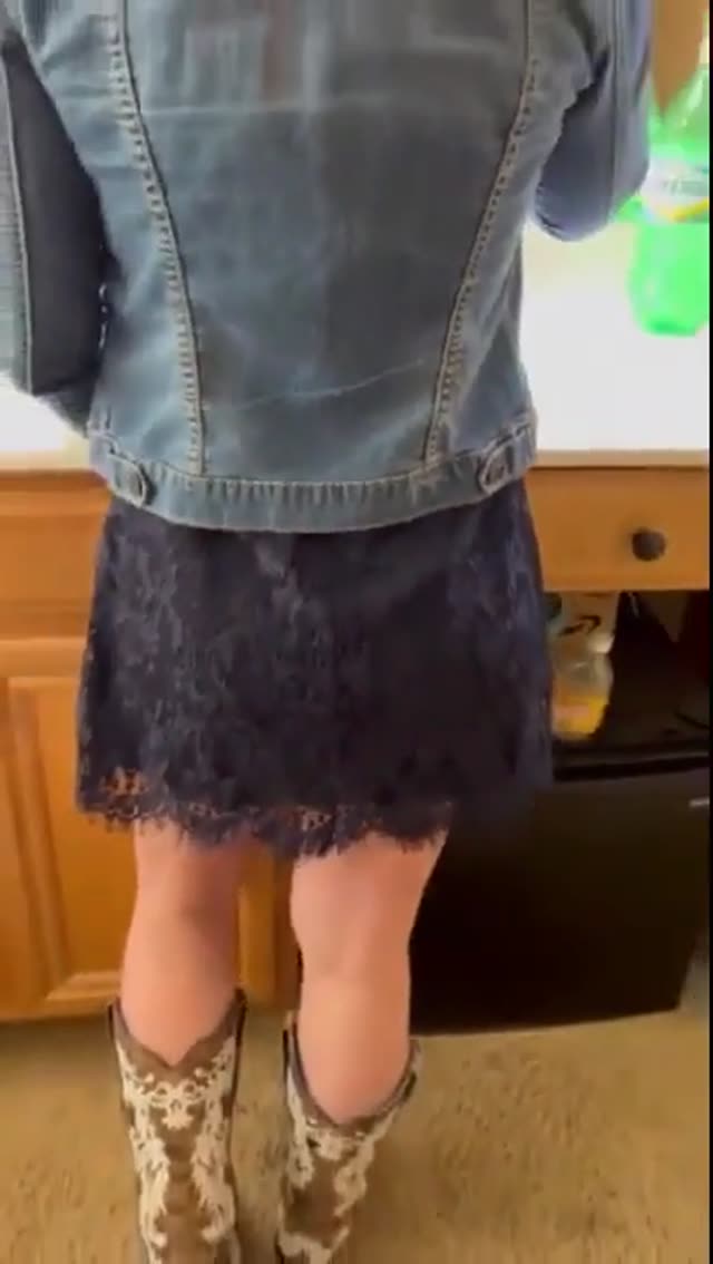 Upskirt blow and fuck