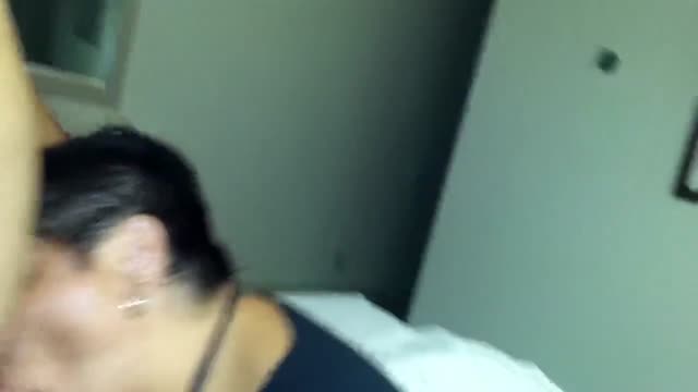 Jasmine taking it deep and hard