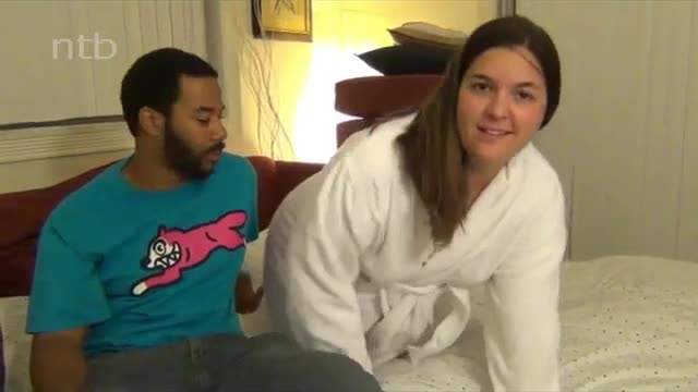 BBW wife humiliates hubby and makes him eat black creampie