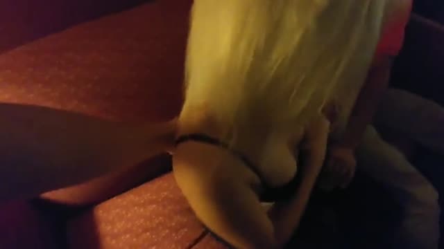 Hotwife and bi-curious hubby getting friendly with bull