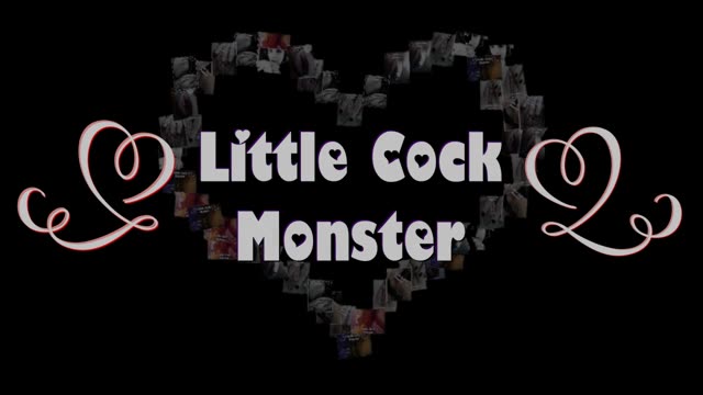 LittleCockMonster enjoying his fat cock