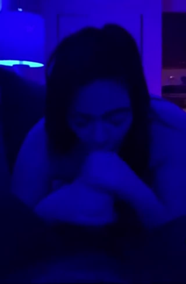 Estella blowing