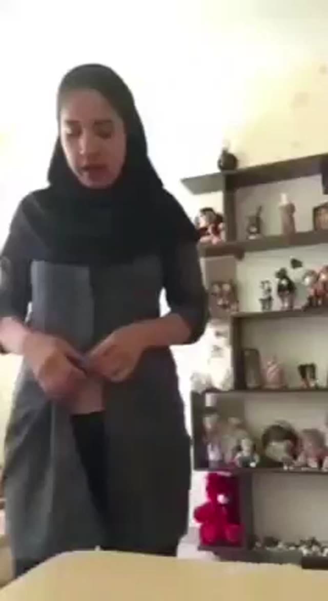 اندام نمایی دختر دانشجوی حشری