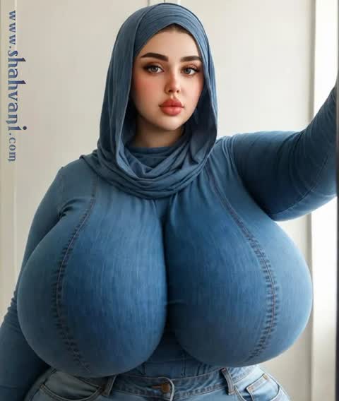 محجبه های سوپر سایز