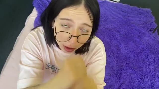 Nerdy girl need cum too