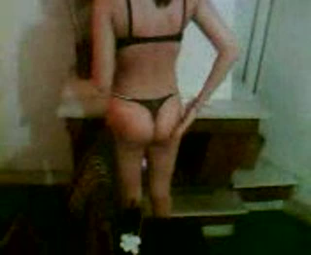 Hot Persian Chick Takes Off Bra in Front of Mirror