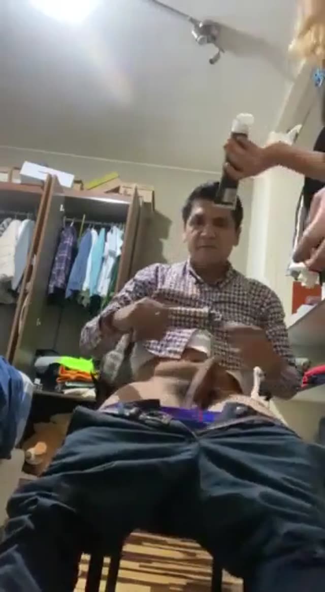 Thick ass GF jumps on for a ride
