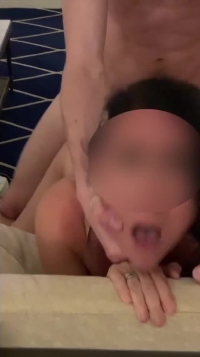 Friend and me filling my wife