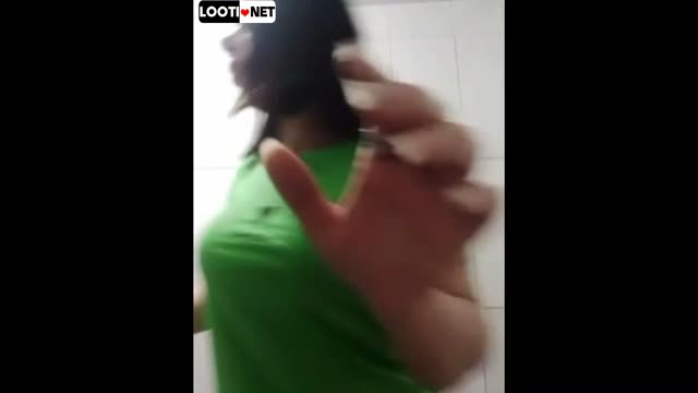 بدن نمایی دختر ایرانی تو حموم