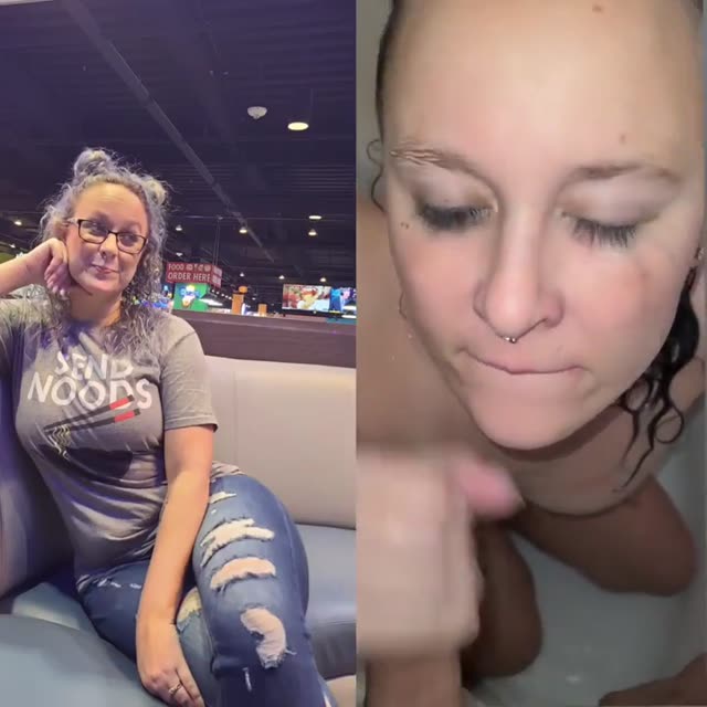 Cute girl social media profile and blowjob
