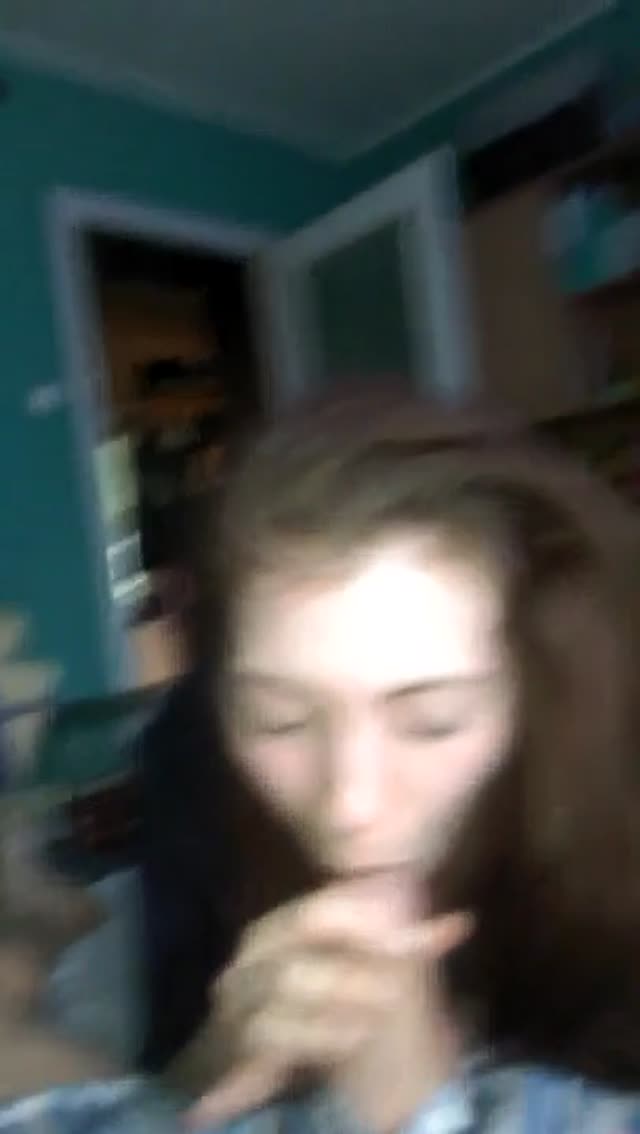 Making love with her mouth