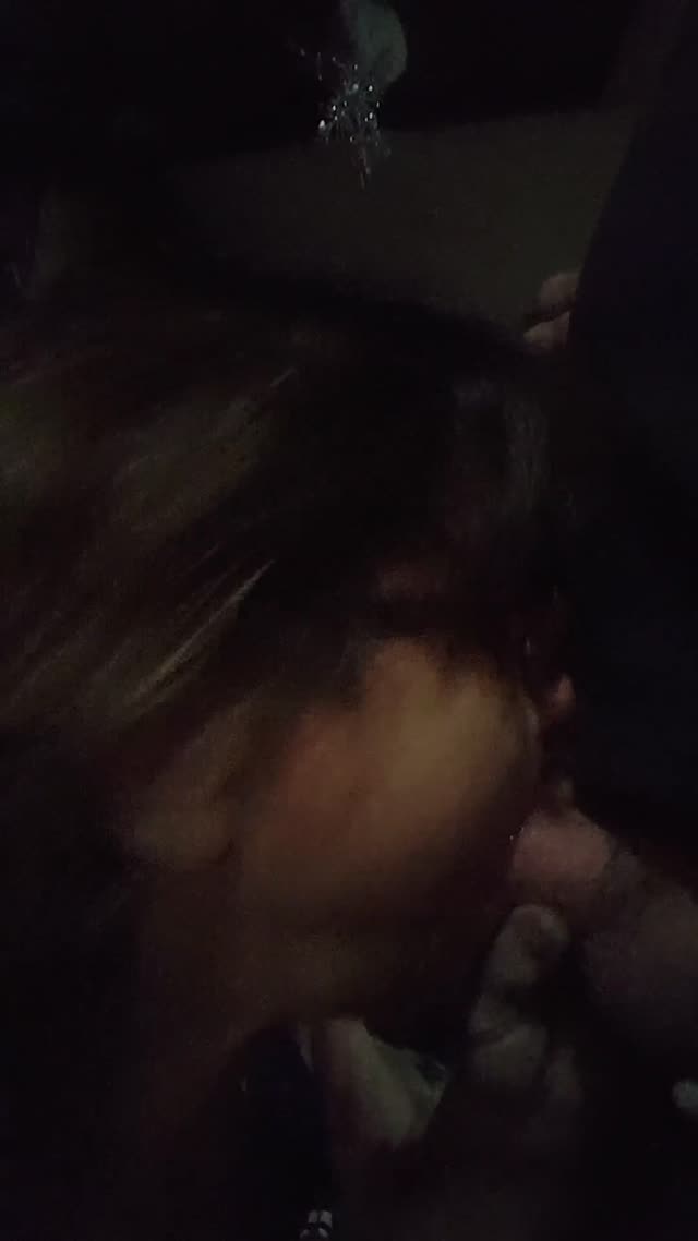 Wife sucking a cock