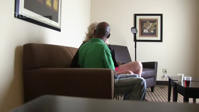 Mature white wife in love with his big black dick