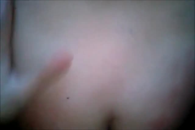Fucking her from behind with buttplug