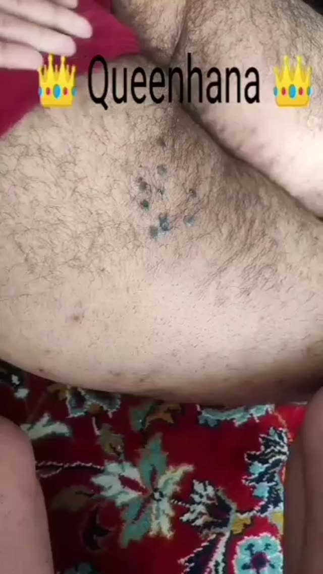 آب کردن شمع رو کون برده از ملکه حانا