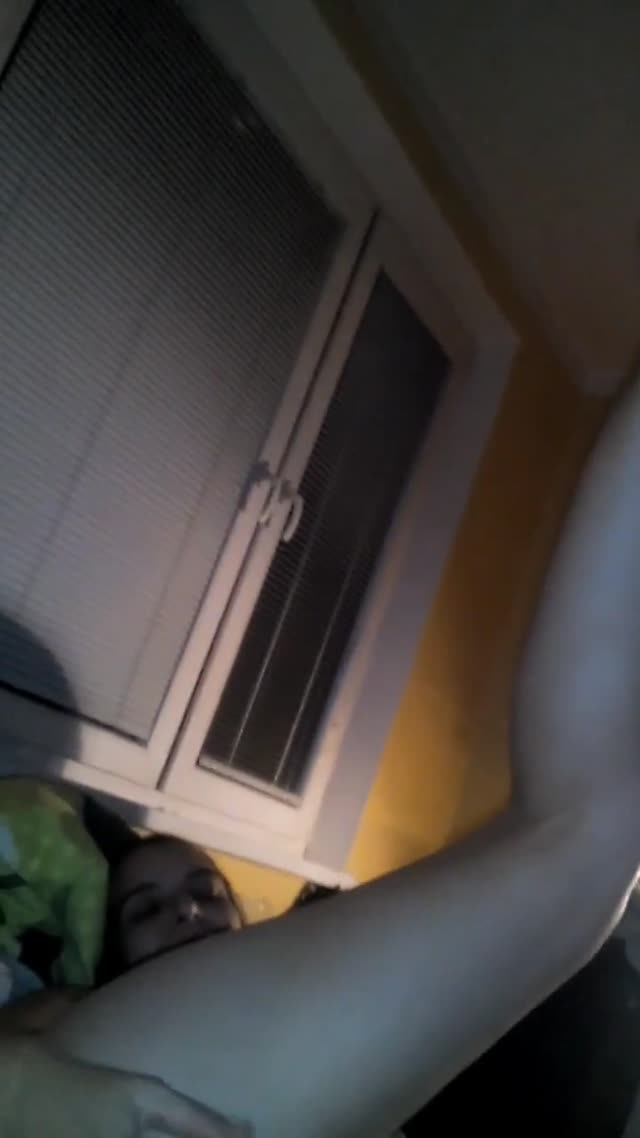 Horny wife riding a young dick when the husband was not at home