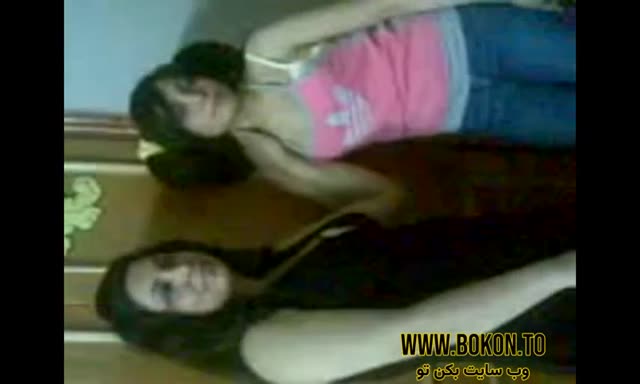 Two Hot Iranian Lesbian Girls Making Love Kissing Each Others.mp4
