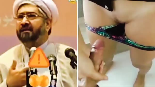 آموزش با آخوند عمامه پرست 😂