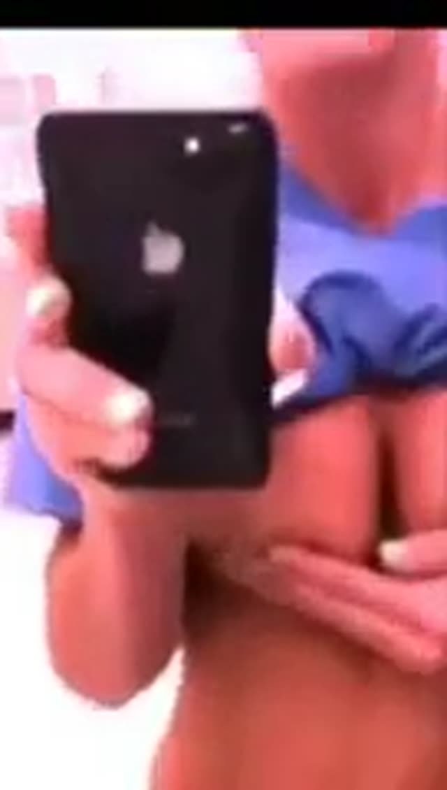 Horny nurse getting off on her job