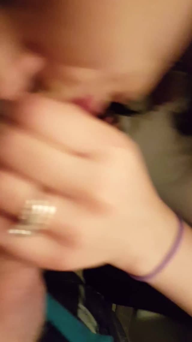 Pregnant wife hotel blowjob