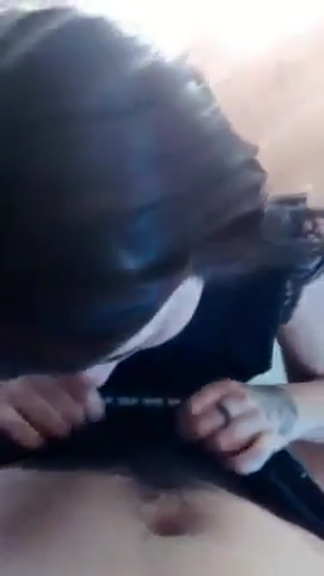 Sexy rocker brunette hungry for cock and cum