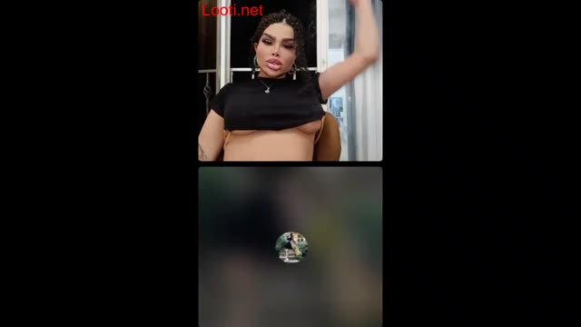 لایو بدن نمایی خانم ایرانی نوکش دیده میشه