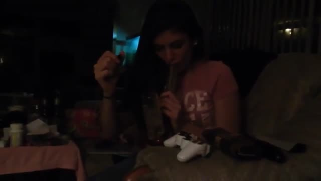 Hot GF Smoking out before fucking