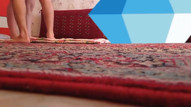سکس هدیه و محمد روی فرش