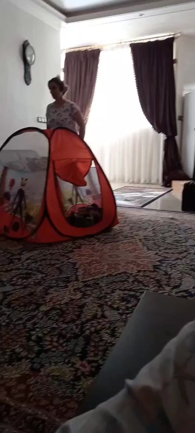 فیلم مخفی از میلف ایرانی با شورت