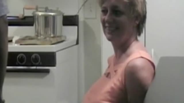 Mature BBW Wife Enjoying a Black Man