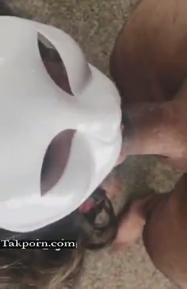 سکس و ساک زدن کت با نقاب پارت دوم
