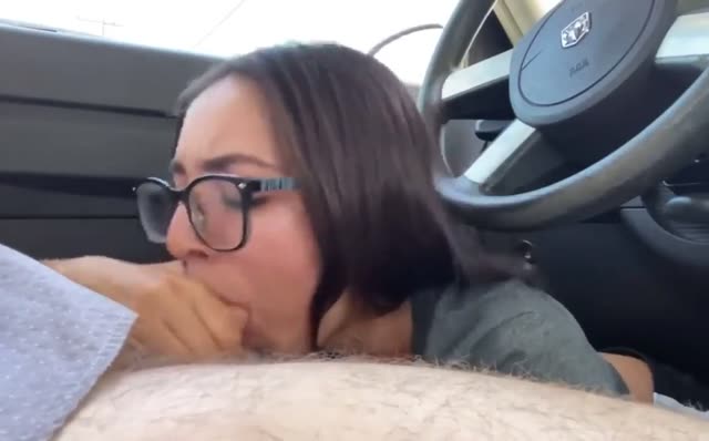 Lunch break blowjob