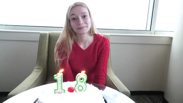 Gorgeous 18 yr old stars in this amateur video