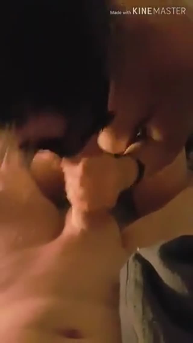 Awesome homemade blowjob and oral creampie